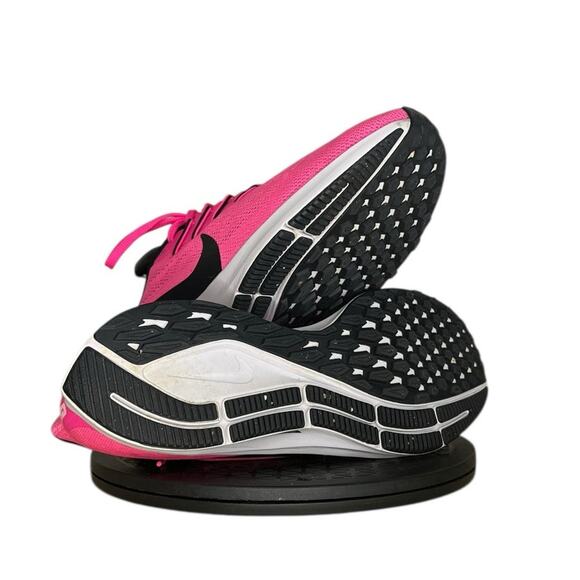 Mens Nike Air Zoom Pegasus 36 Running Shoes Size 9 Hyper Pink Black - Picture 5 of 6
